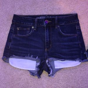 American eagle high rise Shorty shorts